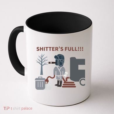 Cousin Eddie “Shitter’s Full” Coffee Mug