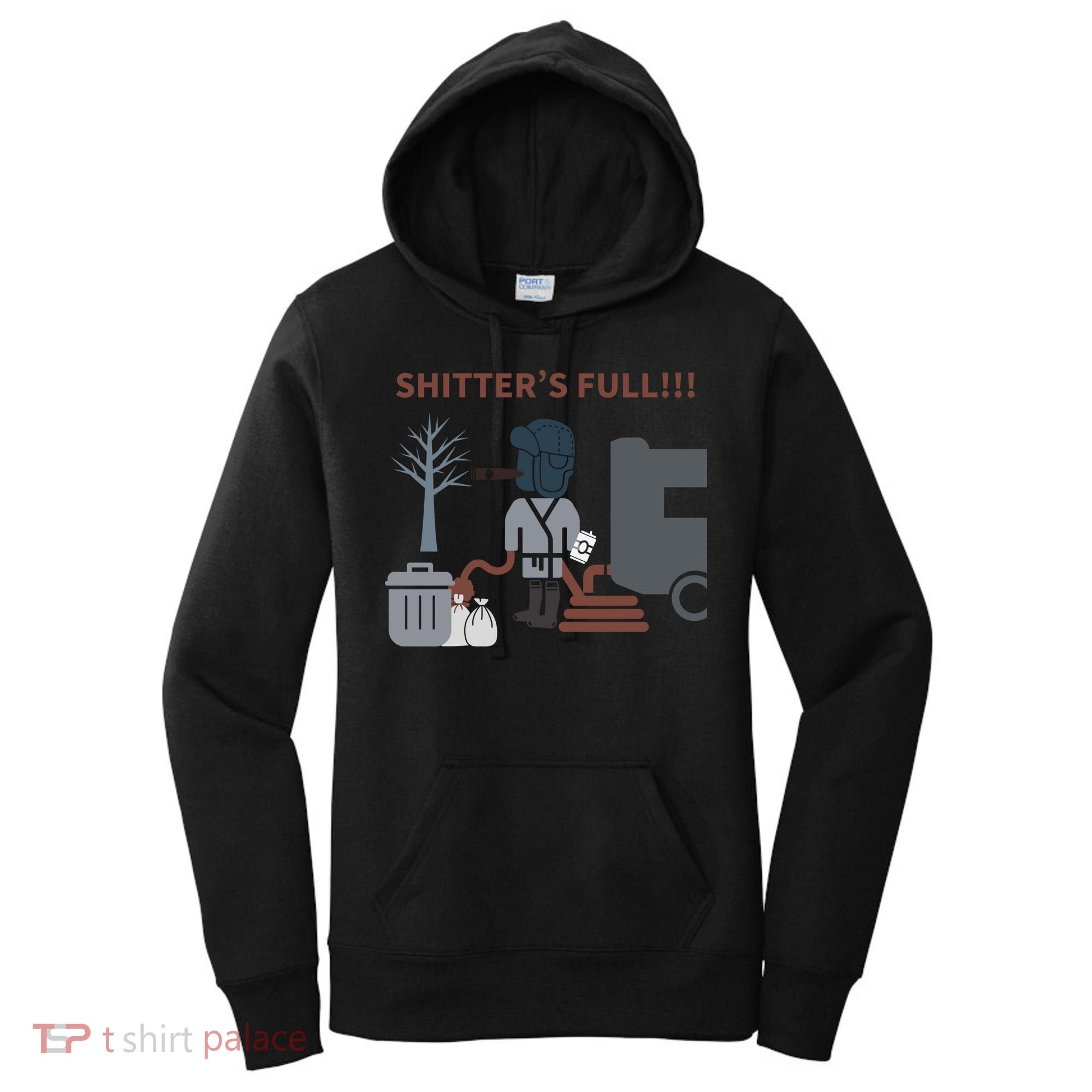 Cousin Eddie “Shitter’s Full” Women's Hoodie