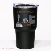 Cousin Eddie “Shitter’s Full” Tumbler thumb 0