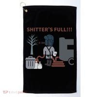 Cousin Eddie “Shitter’s Full” Golf Towel thumb 0