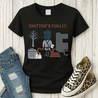 Cousin Eddie “Shitter’s Full” Women's T-Shirt thumb 3