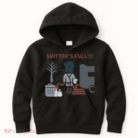 Cousin Eddie “Shitter’s Full” Kids Hoodie thumb 0