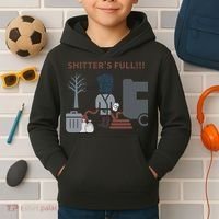 Cousin Eddie “Shitter’s Full” Kids Hoodie thumb 2