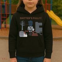 Cousin Eddie “Shitter’s Full” Kids Hoodie thumb 3