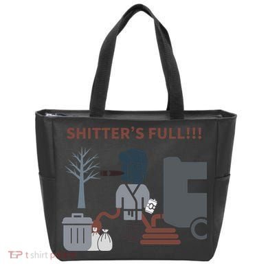 Cousin Eddie “Shitter’s Full” Tote Bag