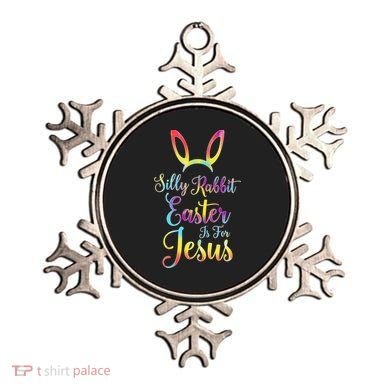 Christian Easter Silly Rabbit Easter Is For Jesus Gift Ornament