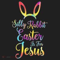 Christian Easter Silly Rabbit Easter Is For Jesus Gift Hat thumb 2