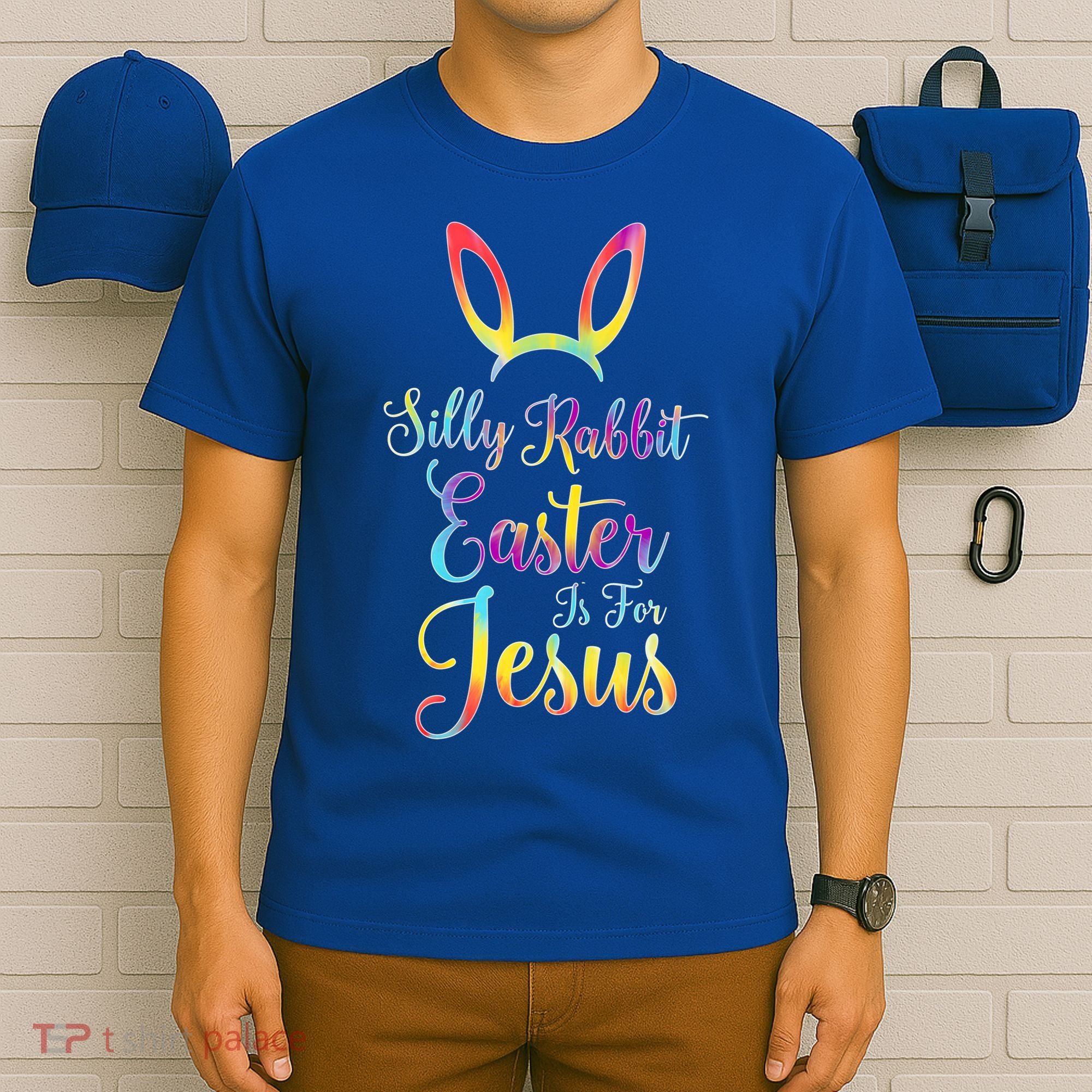 Christian Easter Silly Rabbit Easter Is For Jesus Gift T-Shirt