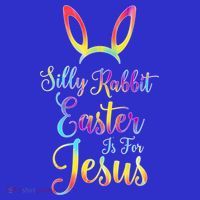 Christian Easter Silly Rabbit Easter Is For Jesus Gift Tank Top thumb 6