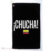 Chucha Ecuadorian Slang Ecuador Golf Towel thumb 0