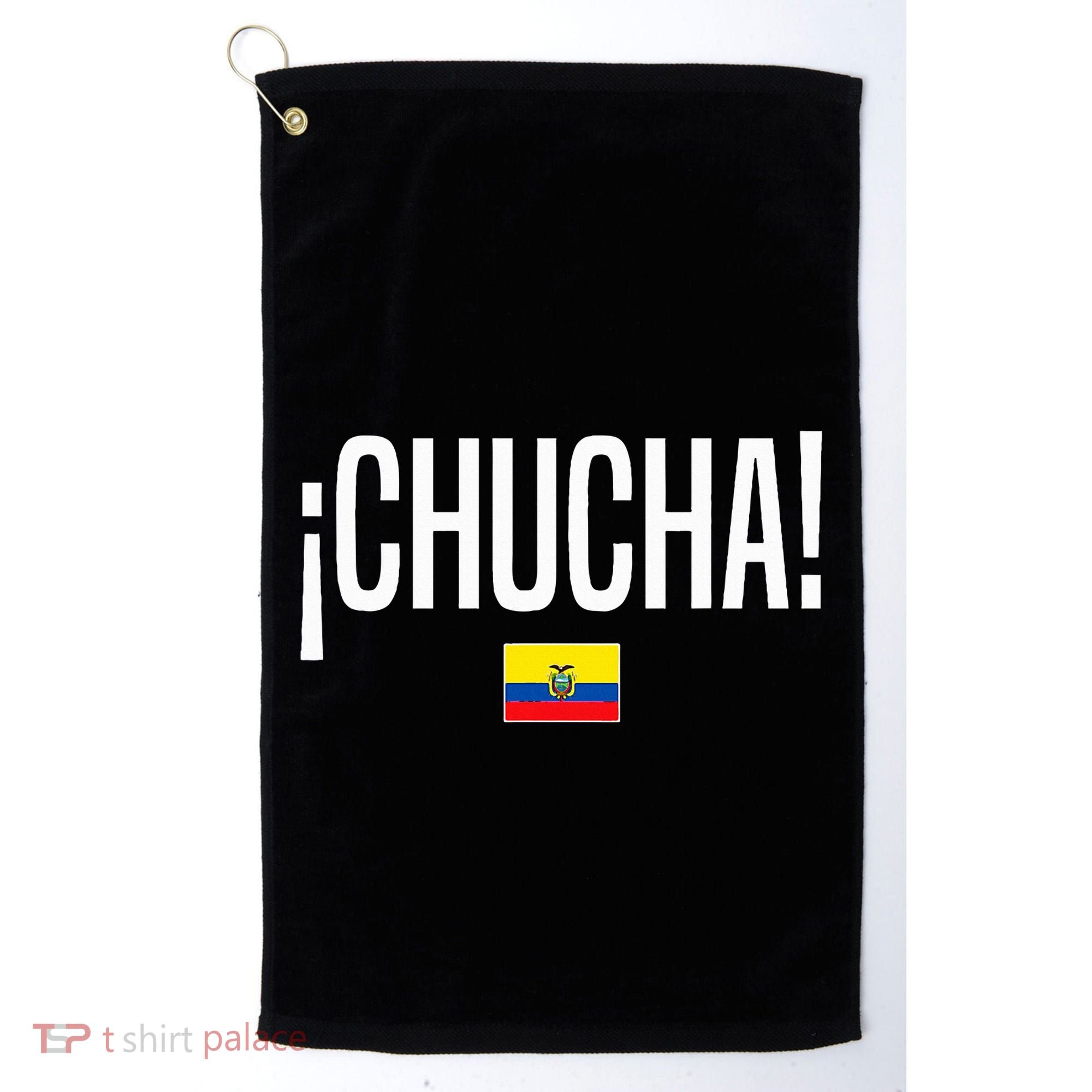 Chucha Ecuadorian Slang Ecuador Golf Towel