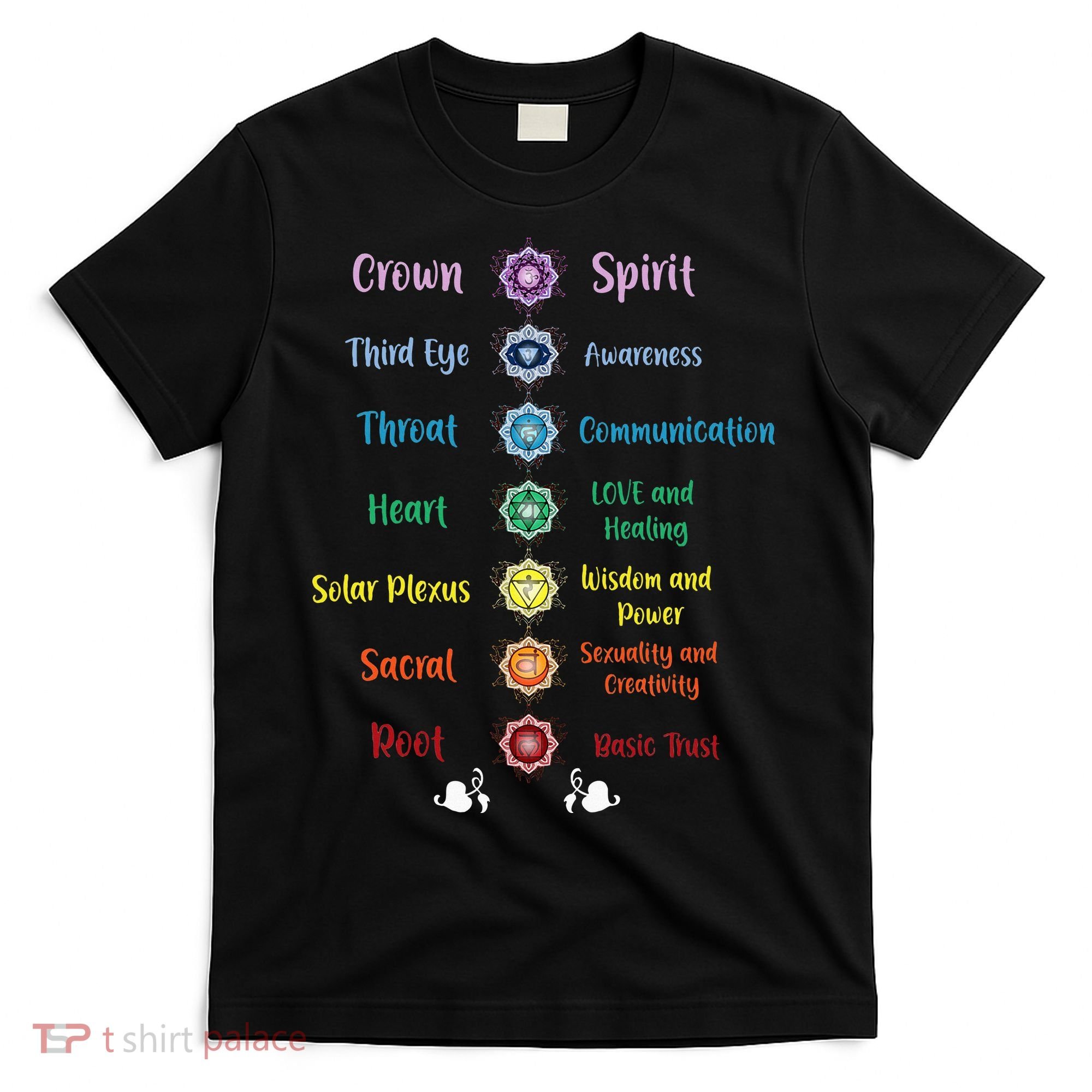 Chakra Energy Spirit Soul Spiritual Health Healing T-Shirt