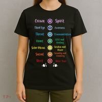Chakra Energy Spirit Soul Spiritual Health Healing T-Shirt thumb 4