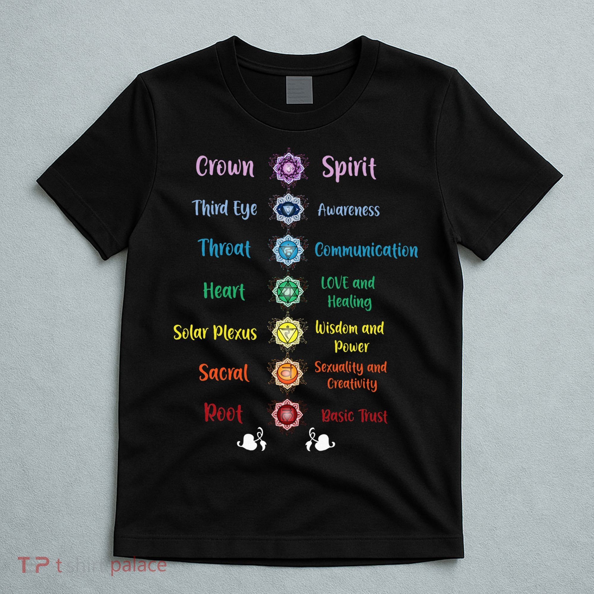 Chakra Energy Spirit Soul Spiritual Health Healing T-Shirt