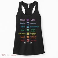 Chakra Energy Spirit Soul Spiritual Health Healing Women's Tank Top thumb 0