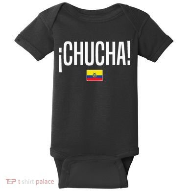 Chucha Ecuadorian Slang Ecuador Baby Bodysuit
