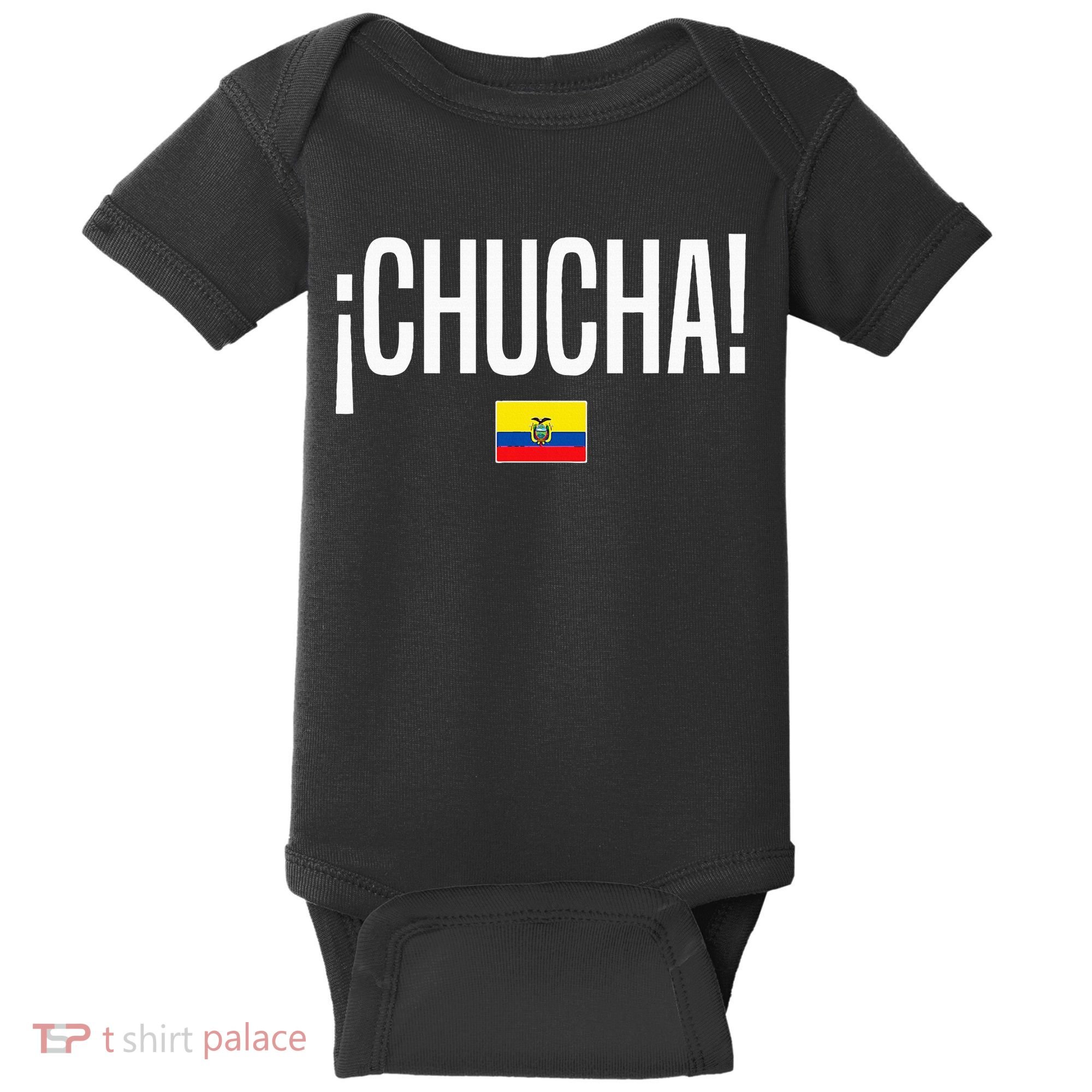 Chucha Ecuadorian Slang Ecuador Baby Bodysuit