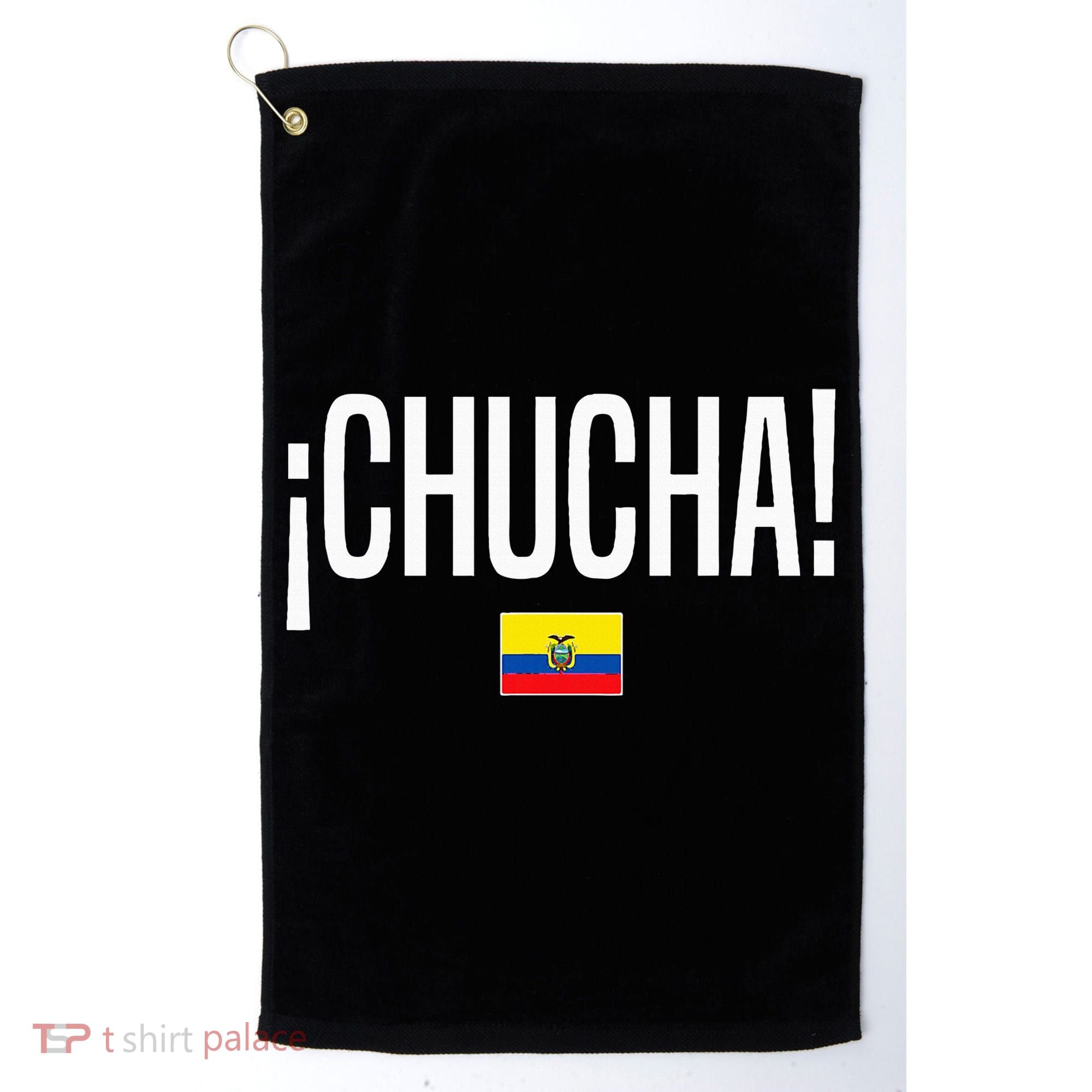 Chucha Ecuadorian Slang Ecuador Golf Towel