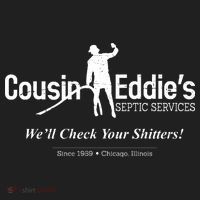 Cousin Eddie's Septic Service We'll Check Your Shitters! Beanie thumb 2