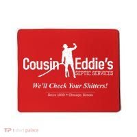 Cousin Eddie's Septic Service We'll Check Your Shitters! Mousepad thumb 0