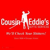 Cousin Eddie's Septic Service We'll Check Your Shitters! Ornament thumb 1