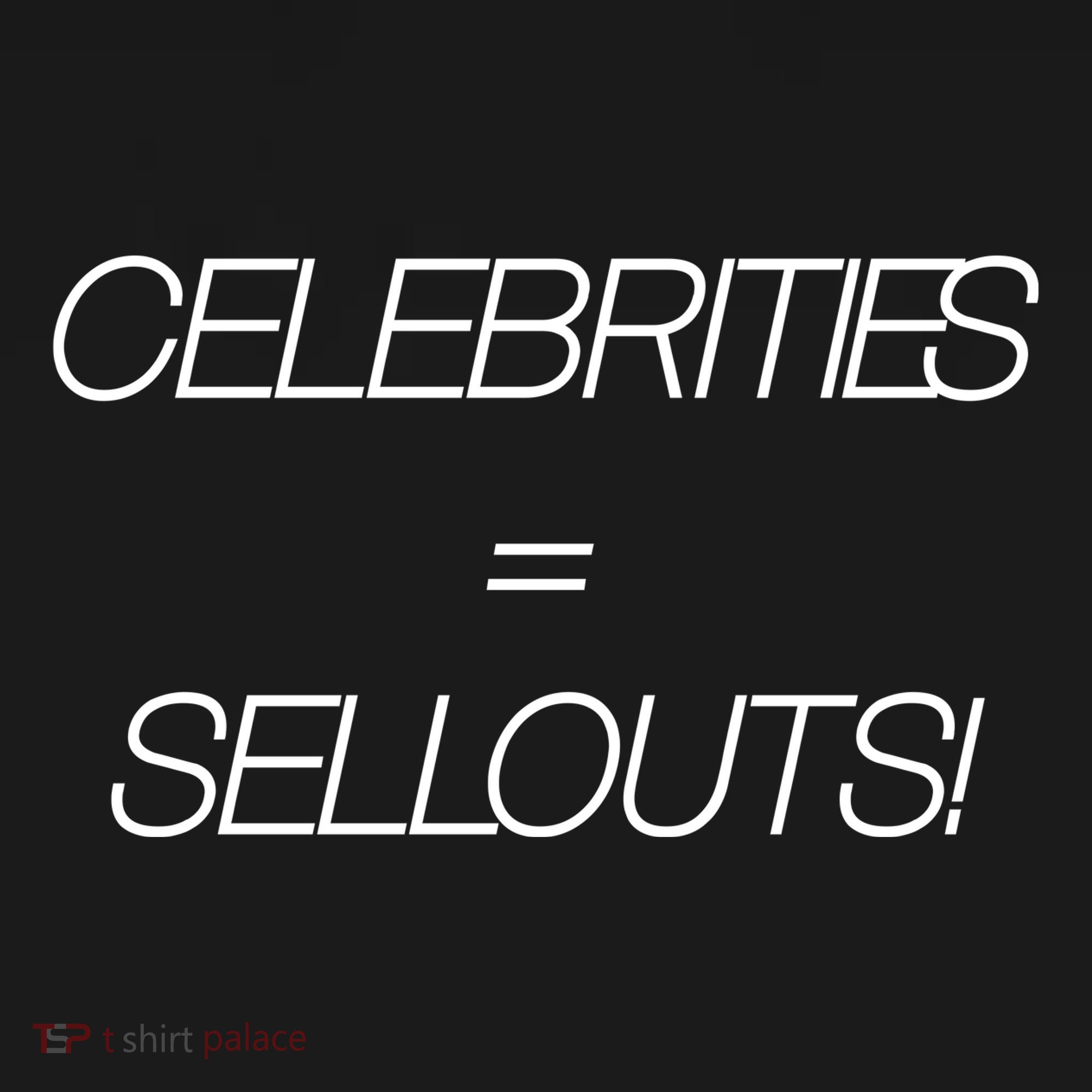Celebrities Equal Sellouts Ornament
