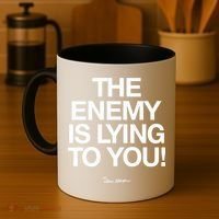 Carew Ellington Spread The Truth The Enemy Is Lying To You Coffee Mug thumb 4