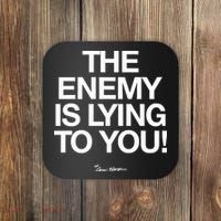 Carew Ellington Spread The Truth The Enemy Is Lying To You Coaster thumb 0