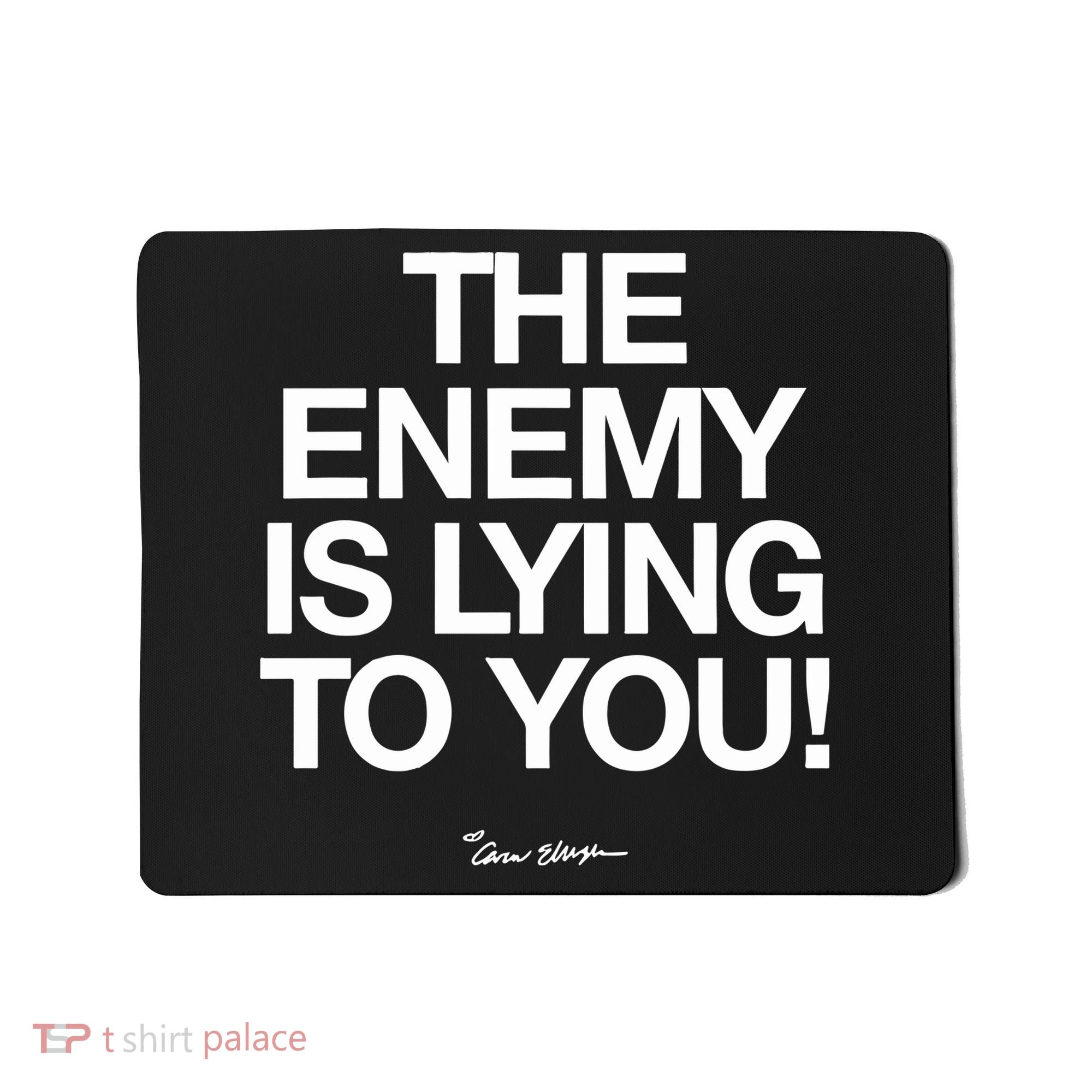 Carew Ellington Spread The Truth The Enemy Is Lying To You Mousepad