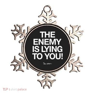 Carew Ellington Spread The Truth The Enemy Is Lying To You Ornament