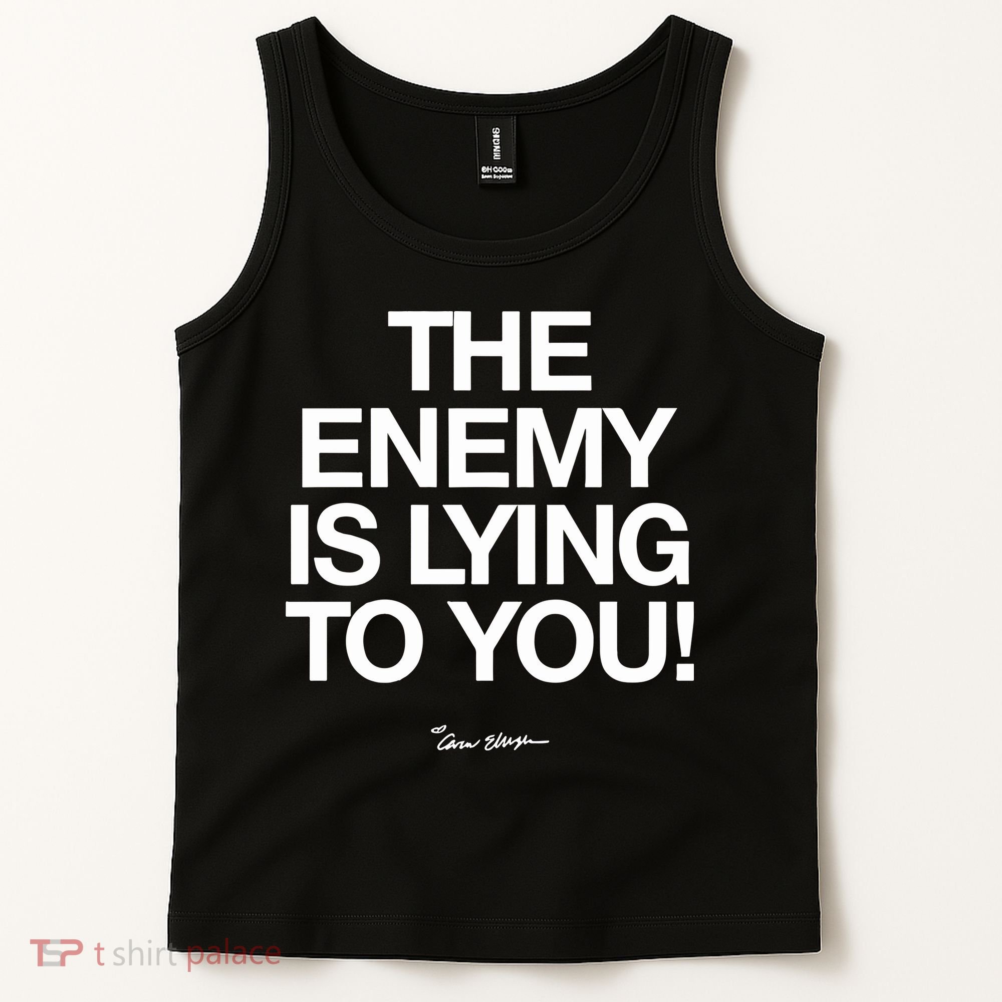 Carew Ellington Spread The Truth The Enemy Is Lying To You Tank Top