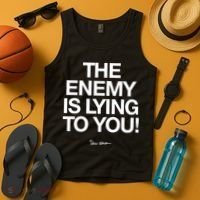 Carew Ellington Spread The Truth The Enemy Is Lying To You Tank Top thumb 4