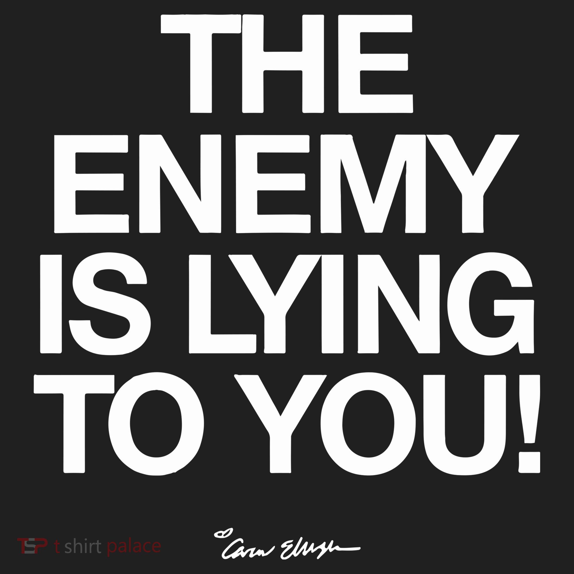 Carew Ellington Spread The Truth The Enemy Is Lying To You Golf Towel