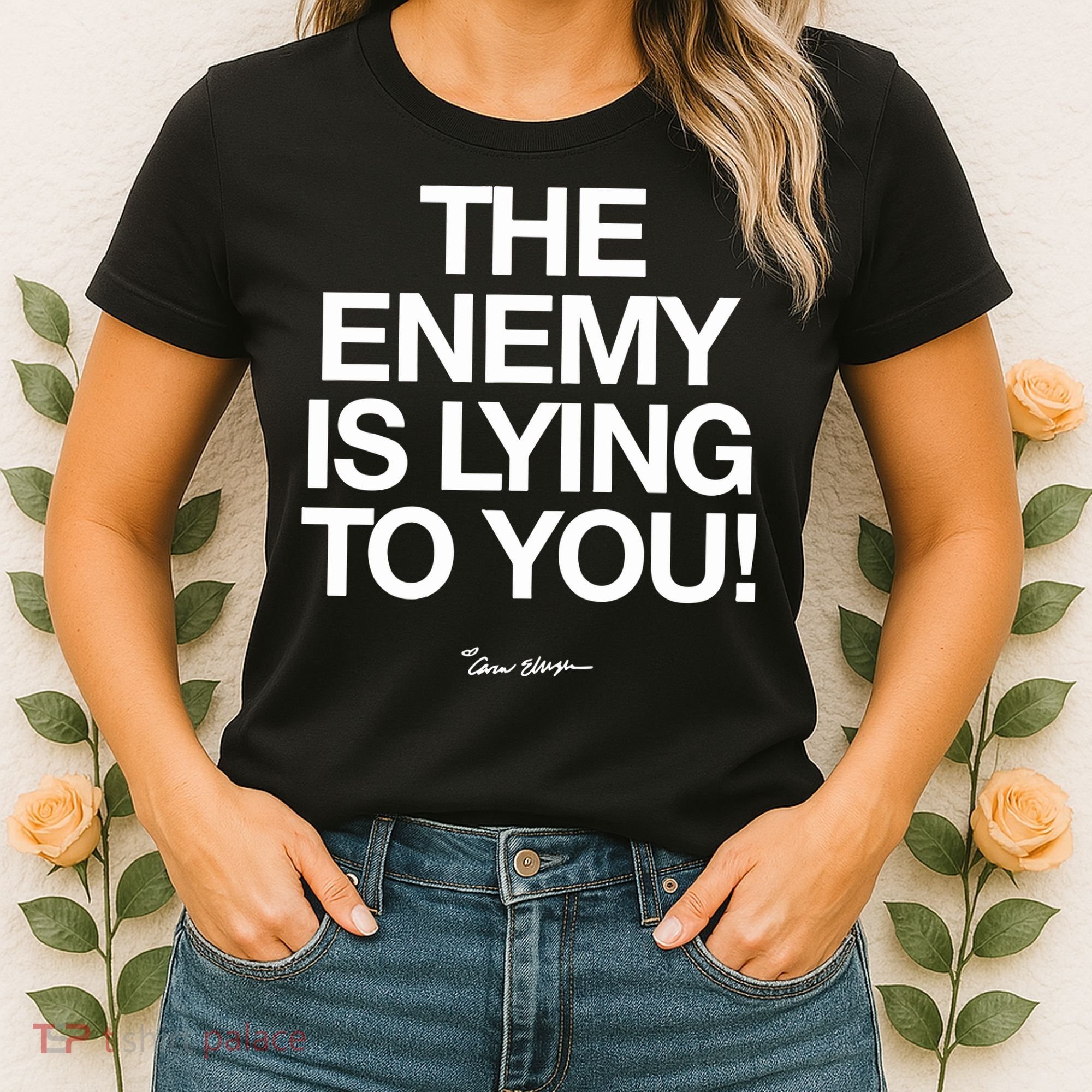 Carew Ellington Spread The Truth The Enemy Is Lying To You Women's T-Shirt