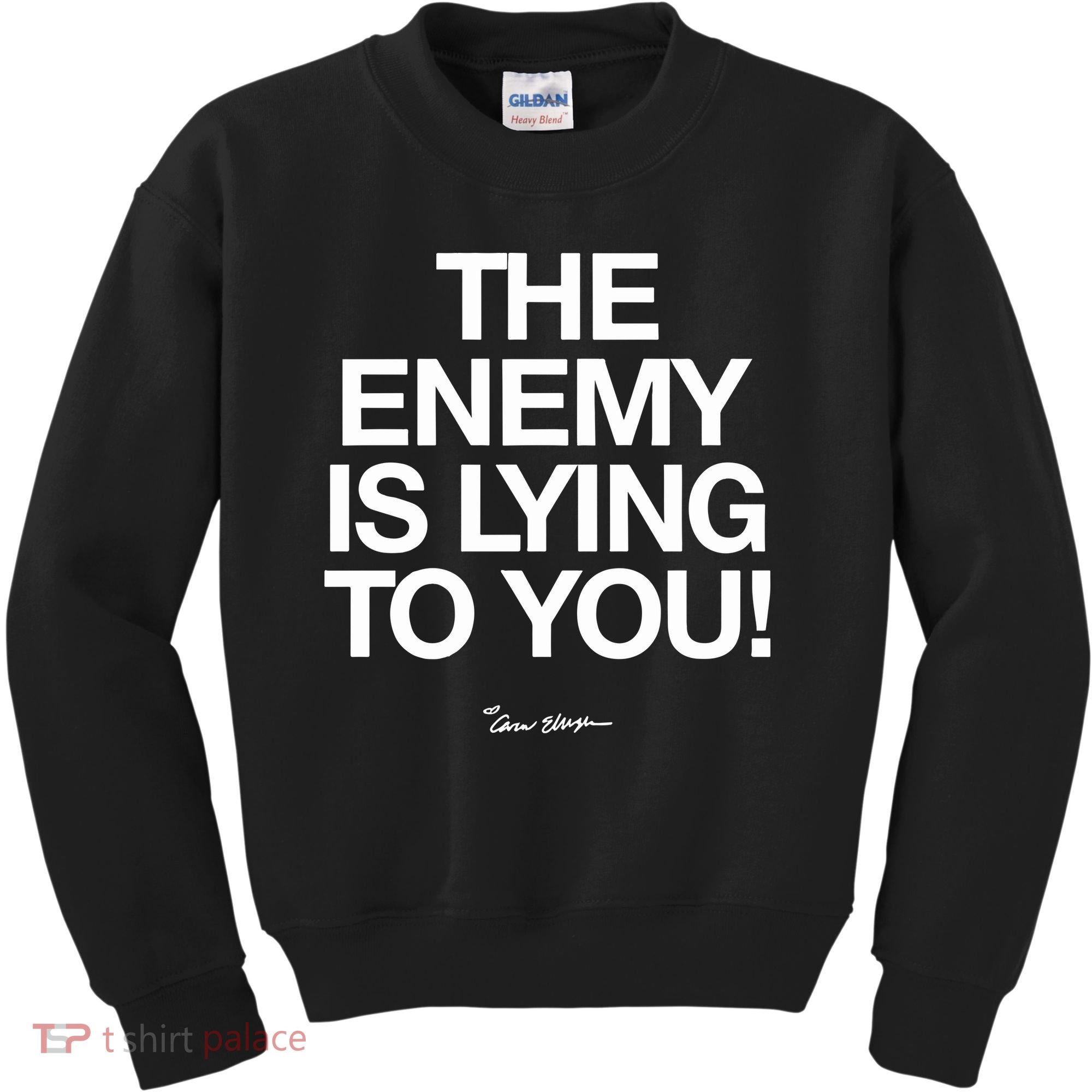 Carew Ellington Spread The Truth The Enemy Is Lying To You Kids Sweatshirt