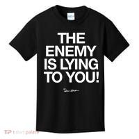 Carew Ellington Spread The Truth The Enemy Is Lying To You Kids T-Shirt thumb 0