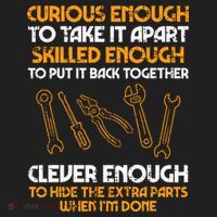 Curious Enough To Take It Apart Car Auto Garage Mechanic Tumbler thumb 3