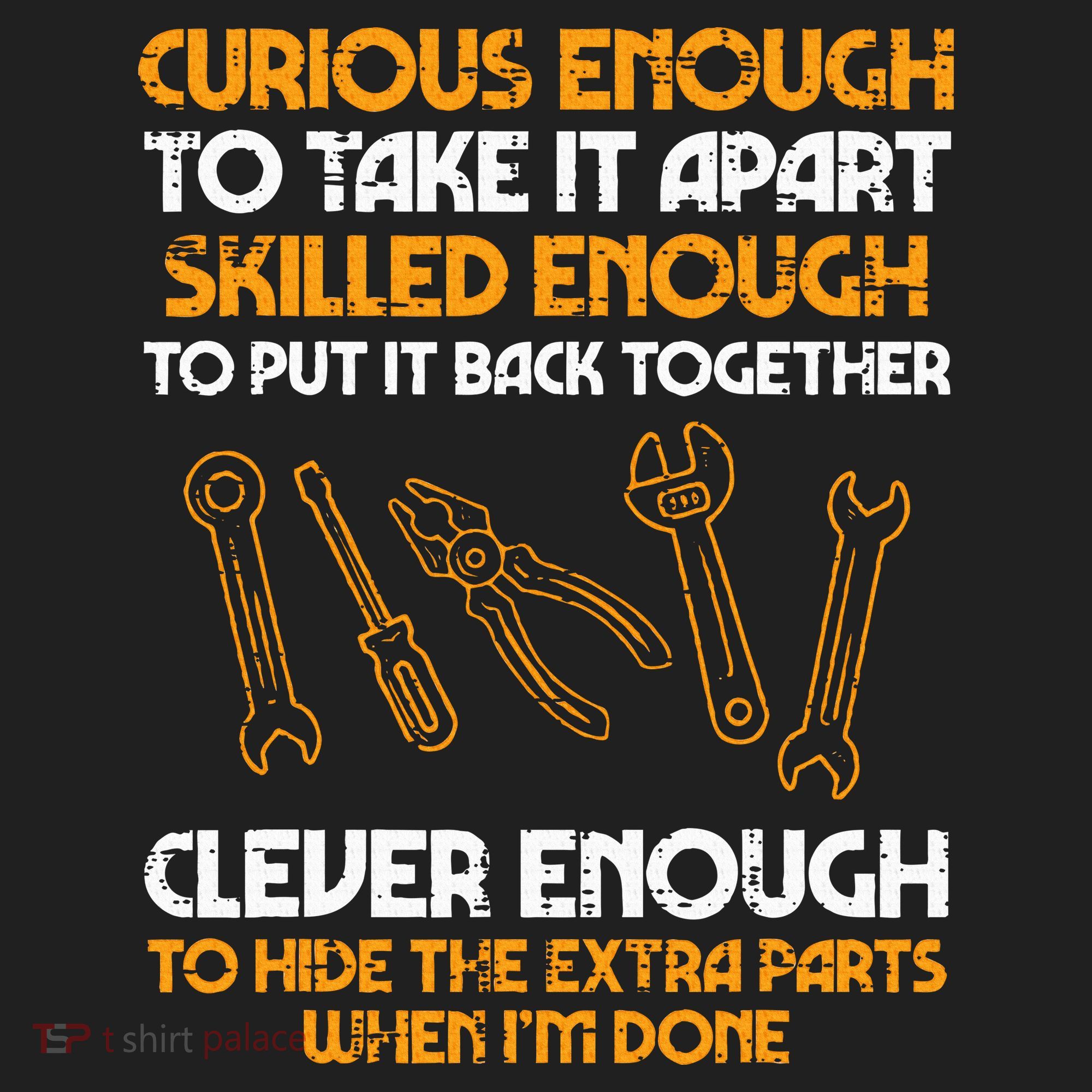 Curious Enough To Take It Apart Car Auto Garage Mechanic Golf Towel