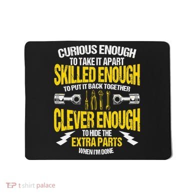 Curious Enough To Take It Apart Mousepad