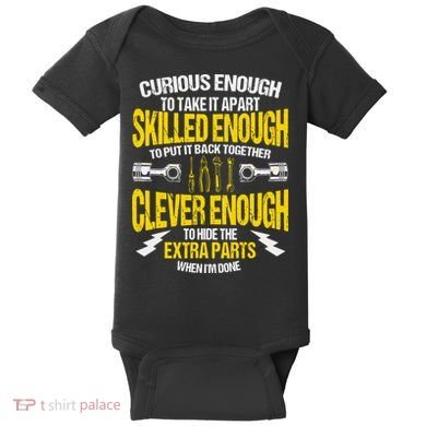Curious Enough To Take It Apart Baby Bodysuit