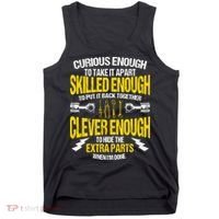 Curious Enough To Take It Apart Tank Top thumb 0