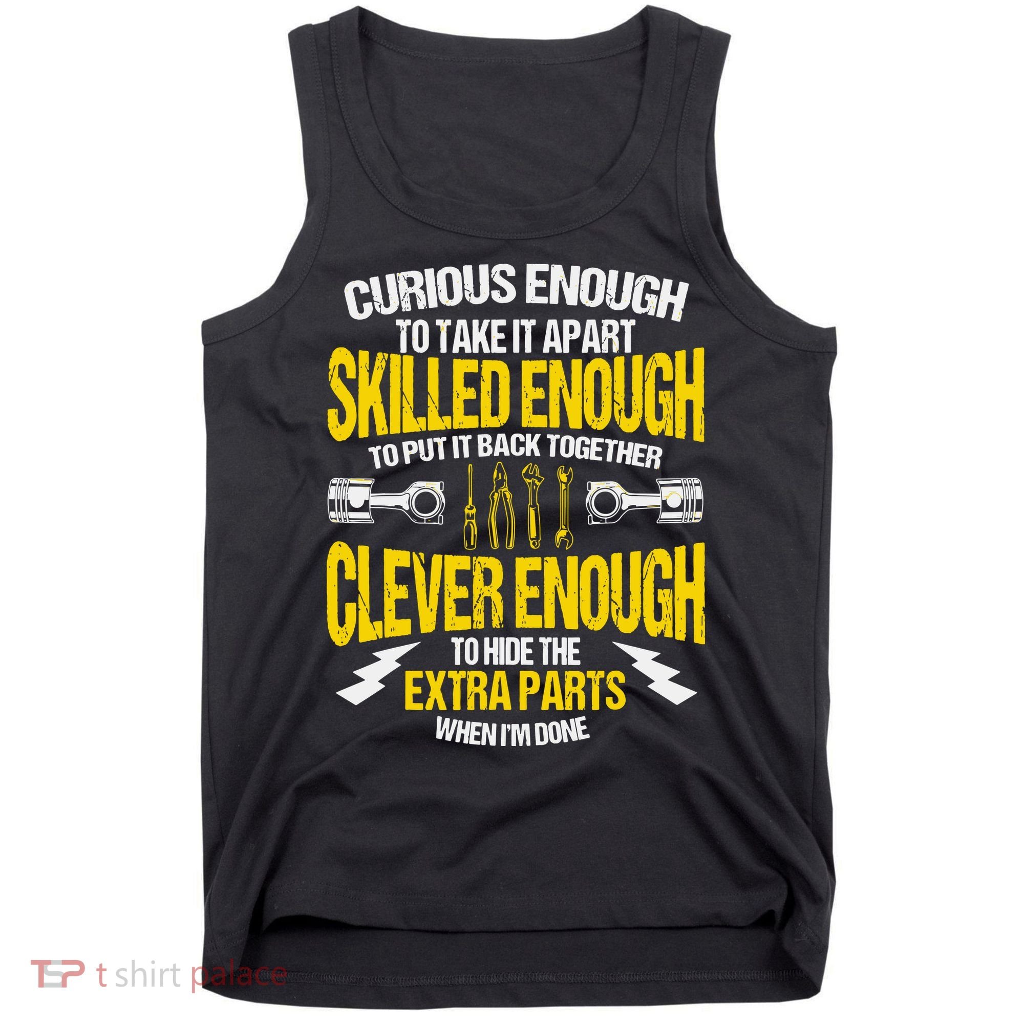 Curious Enough To Take It Apart Tank Top