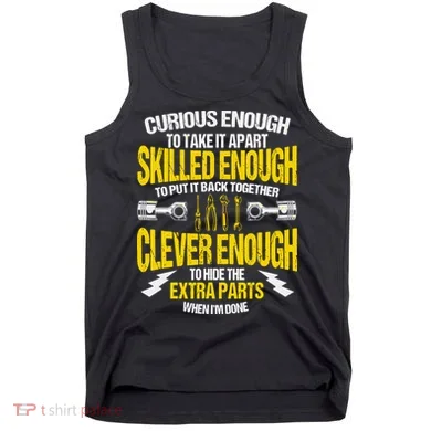 Curious Enough To Take It Apart Tank Top