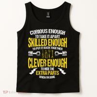 Curious Enough To Take It Apart Tank Top thumb 2