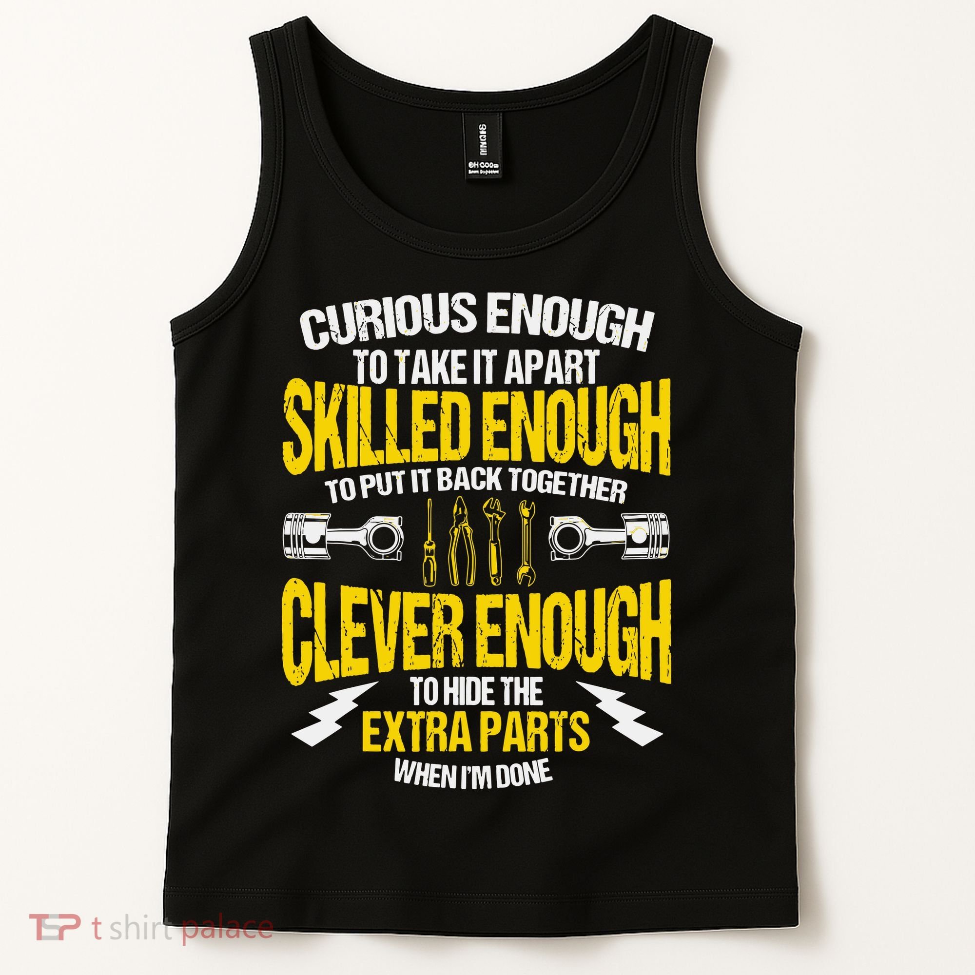Curious Enough To Take It Apart Tank Top