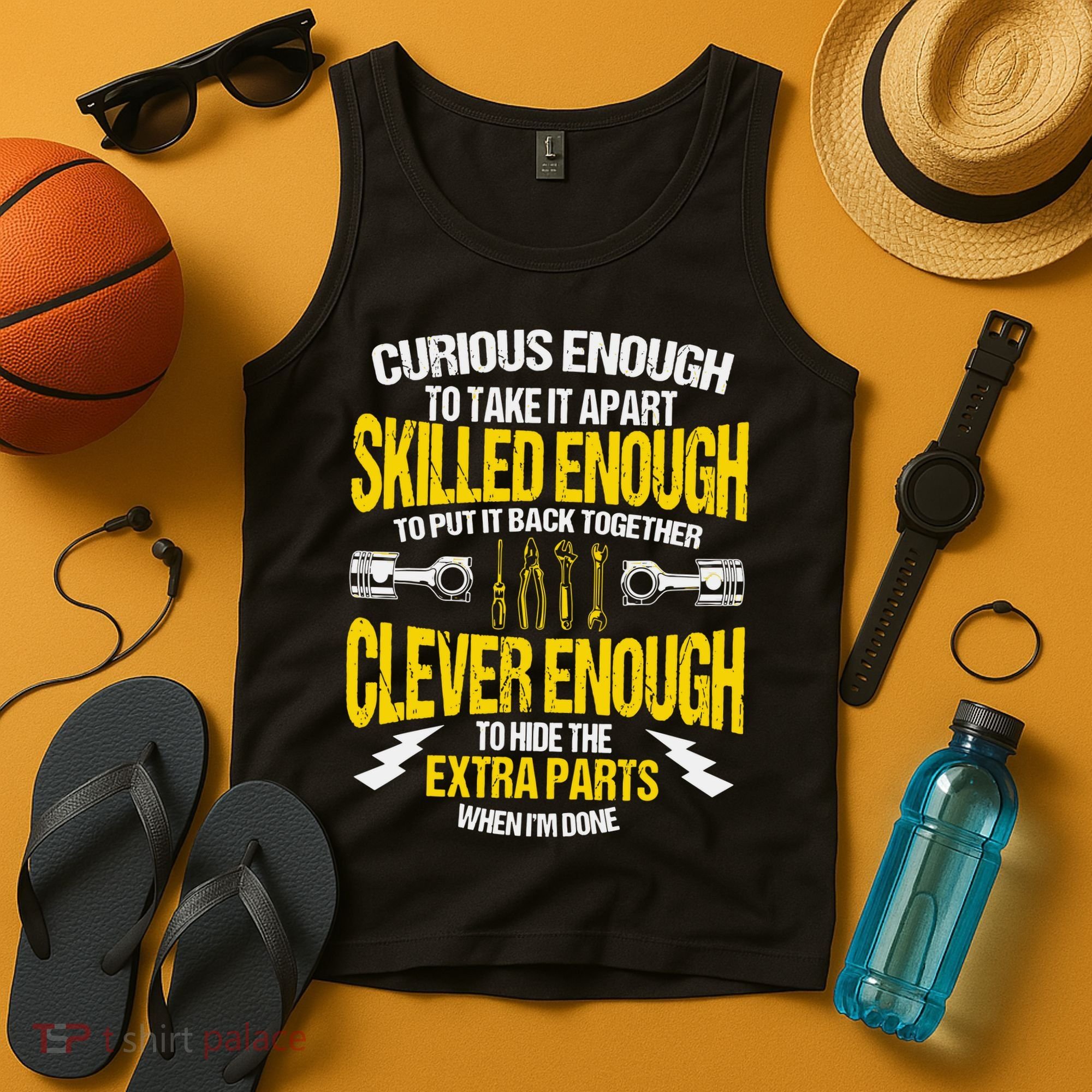 Curious Enough To Take It Apart Tank Top