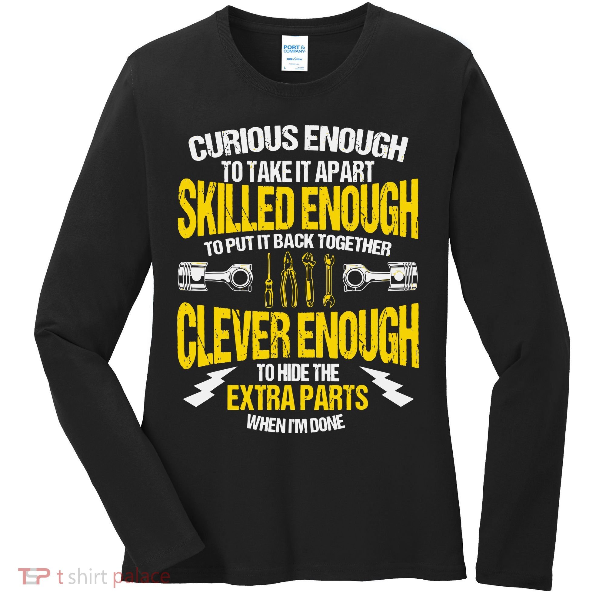 Curious Enough To Take It Apart Women's Long Sleeve Shirt