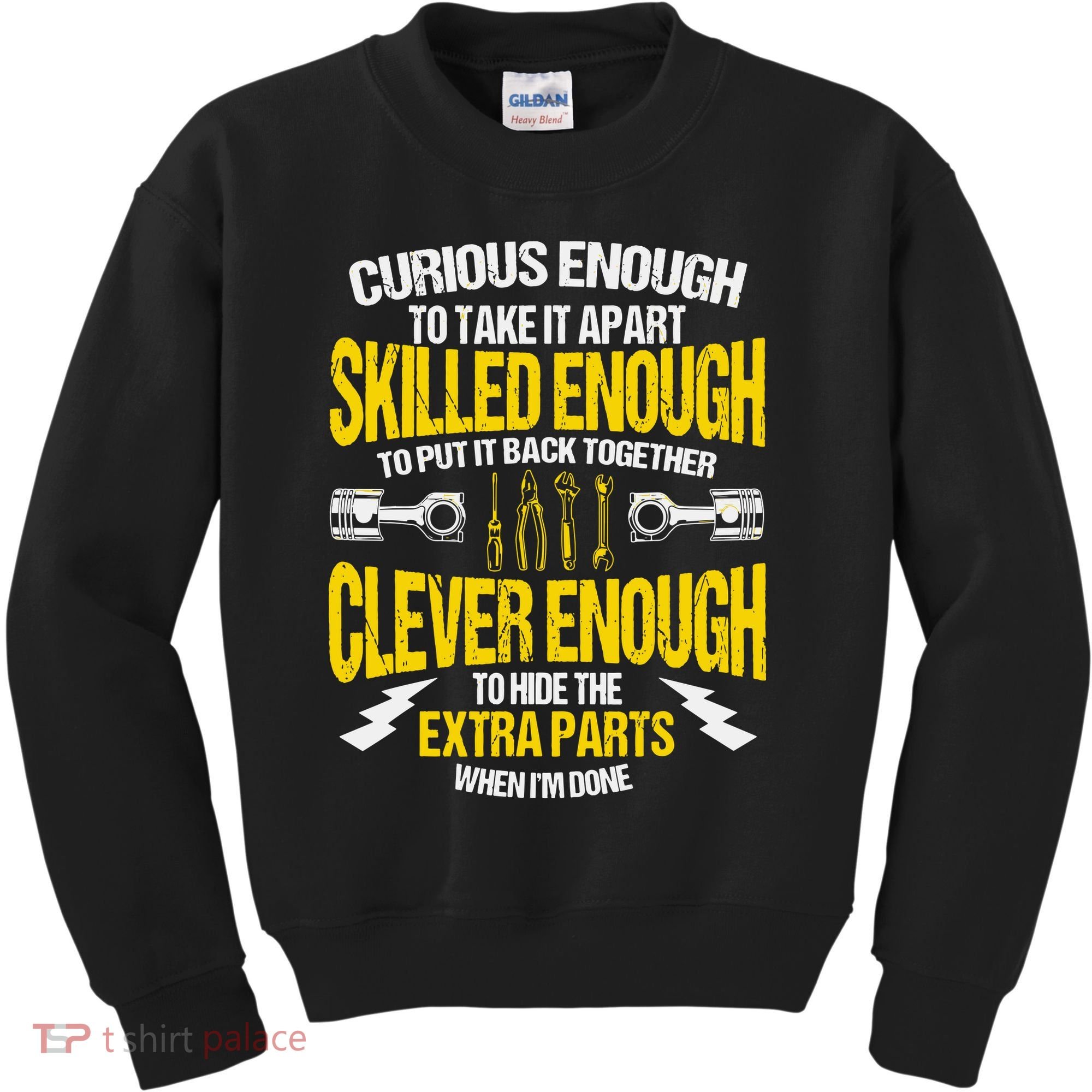 Curious Enough To Take It Apart Kids Sweatshirt