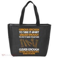 Curious Enough To Take It Apart Car Auto Garage Tote Bag thumb 0