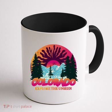 Colorado Explore The Unseen Coffee Mug back